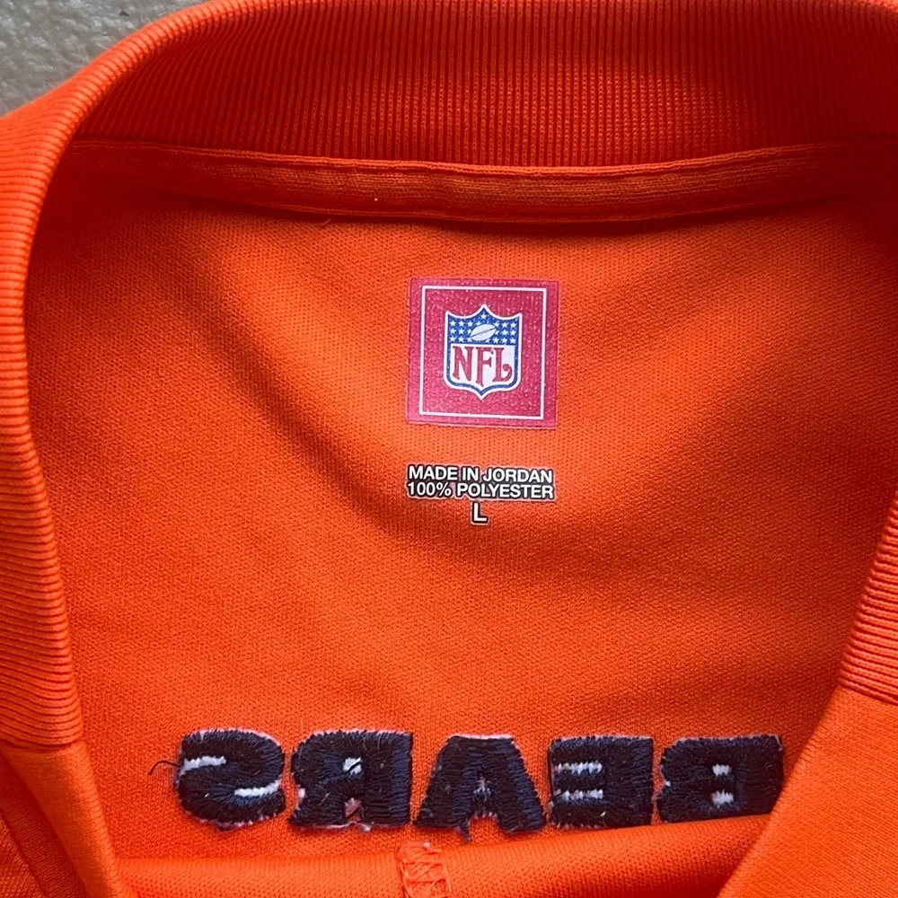 Vintage NFL Chicago Bears Long Sleeve Shirt NFC North Mens Large Embroidered C - Picture 4 of 7